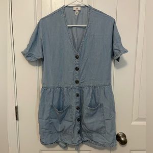 River Island Chambray Denim Shirt